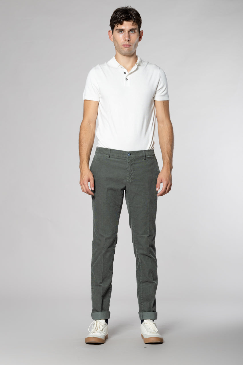 New York Herren Chinohose aus 1000-Rippen Cord Regular Fit