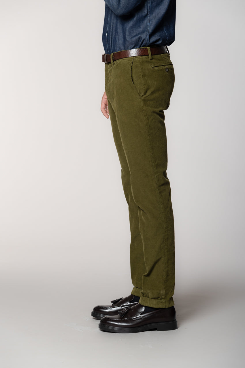 New York Herren Chinohose aus 1000-Rippen Cord Regular Fit