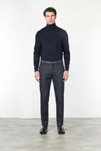 New York Elegance Chinohose für Herren aus Stretch-Denim, Regular Fit