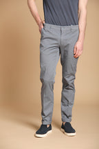 New York City pantalone chino uomo in twill di cotone pima leggero stretch regular fit
