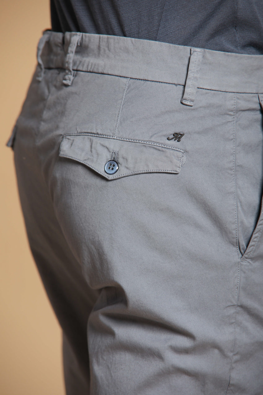 New York City pantalone chino uomo in twill di cotone pima leggero stretch regular fit