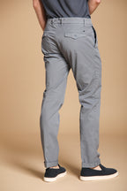 New York City pantalone chino uomo in twill di cotone pima leggero stretch regular fit