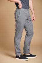 New York City pantalone chino uomo in twill di cotone pima leggero stretch regular fit