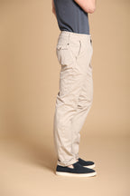 New York City pantalone chino uomo in twill di cotone pima leggero stretch regular fit