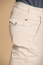 New York City pantalone chino uomo in twill di cotone pima leggero stretch regular fit