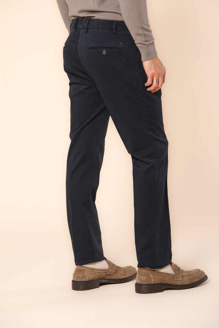 Genova Herren Chino Hose aus Gabardine Regular Fit