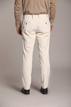 Foto 4 New York Time 1 Pinces pantalone chino uomo in velluto 500 righe regular fit