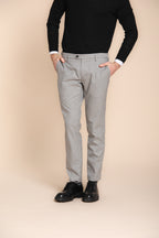 Foto 1 New York pantalone chino uomo in cotone lana regular fit