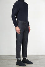 New York Chinohose für Herren aus Stretch-Denim, Regular Fit