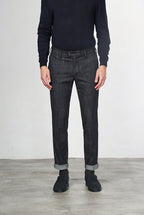 New York Chinohose für Herren aus Stretch-Denim, Regular Fit