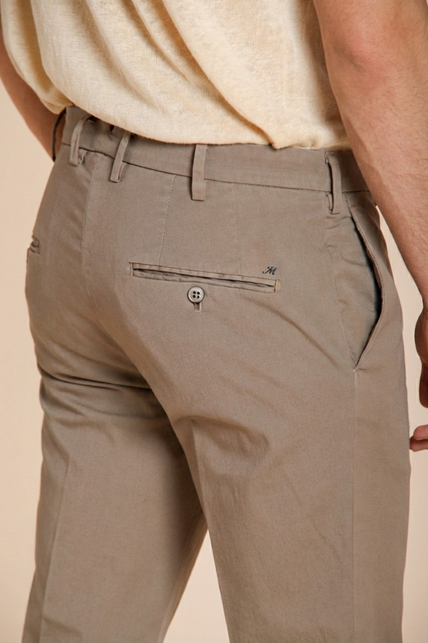 New York Herren Chinohose aus Stretch-Gabardine regular fit ①