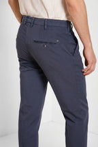 New York Herren Chinohose aus Stretch-Gabardine regular fit ①