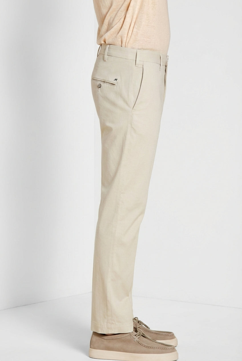 New York Herren Chinohose aus Stretch Gabardine regular fit ①