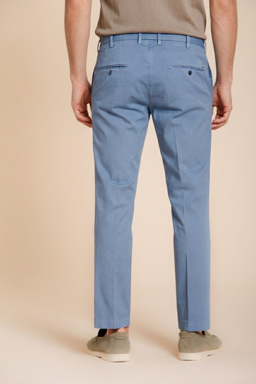 New York Hose Chino Herren aus Stretch-Gabardine regular fit ①