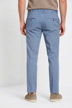 New York Hose Chino Herren aus Stretch-Gabardine regular fit ①