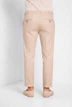 New York pantalone chino uomo in gabardina stretch regular fit ①