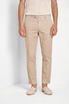 New York pantalone chino uomo in gabardina stretch regular fit ①