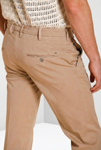 New York Herren Chino Hose aus Stretch-Gabardine regular fit ①