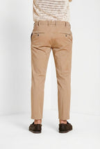 New York Herren Chino Hose aus Stretch-Gabardine regular fit ①