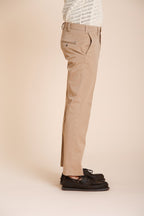 New York pantalone chino uomo in gabardina stretch regular fit ①