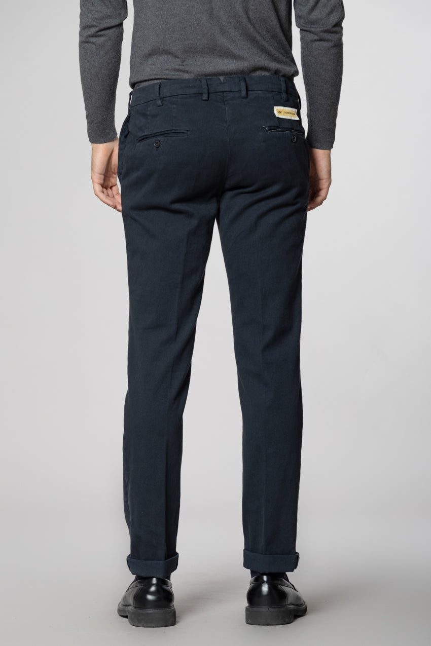 New York Sartoriale Herren Chinohose maßgeschneiderte aus Baumwolle Kashmir Regular Fit