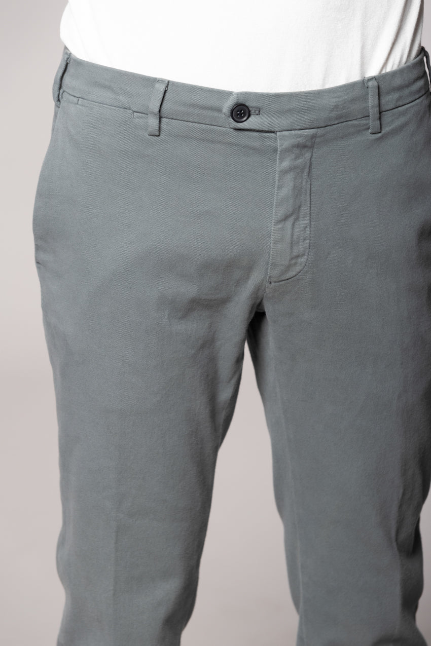 New York Sartoriale pantalone chino uomo sartoriale in cotone cashmere regular fit