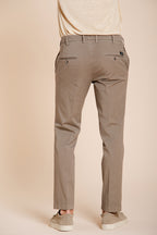 New York pantalone chino uomo in gabardina stretch regular fit ①