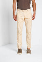 New York Herren Chinohose aus Stretch Gabardine regular fit ①