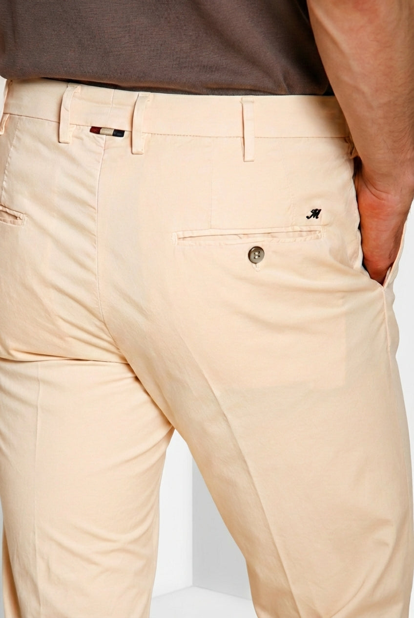New York Herren Chinohose aus Stretch Gabardine regular fit ①