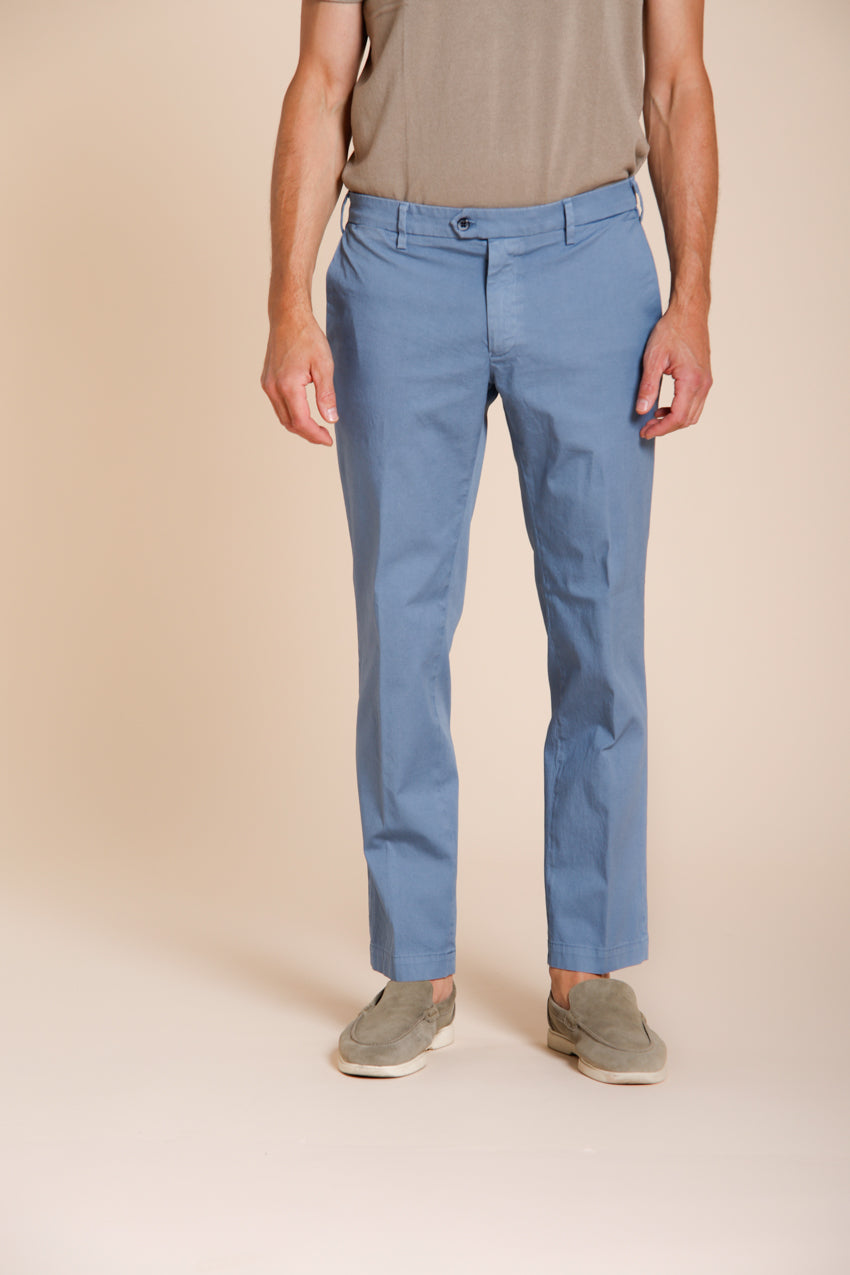 New York Hose Chino Herren aus Stretch-Gabardine regular fit ①