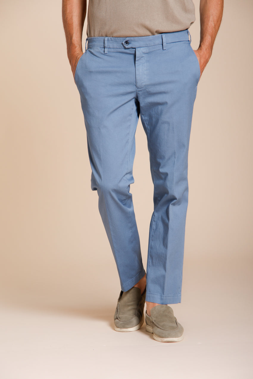 New York Hose Chino Herren aus Stretch-Gabardine regular fit ①