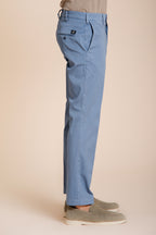 New York Hose Chino Herren aus Stretch-Gabardine regular fit ①