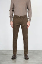 New York Chino-Hose Herren aus Stretch-Gabardine, Regular Fit