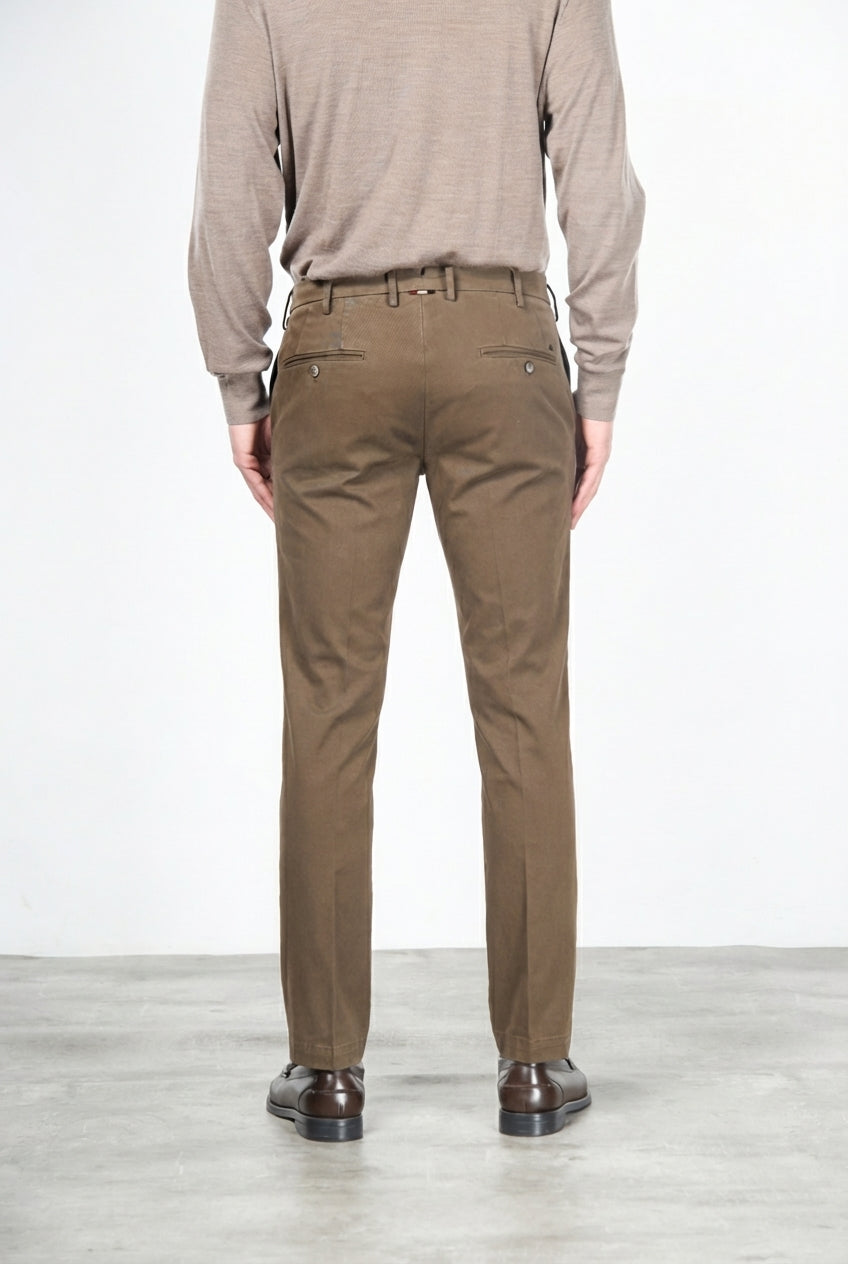 New York Chino-Hose Herren aus Stretch-Gabardine, Regular Fit