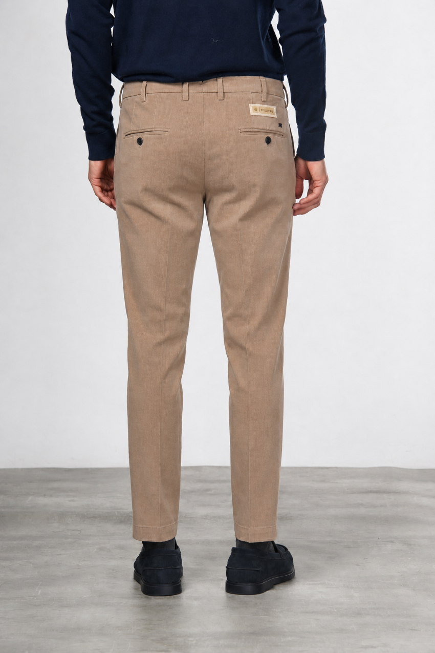 New York Chinohose für Herren aus Baumwoll- und Cashmere-Twill mit regular fit