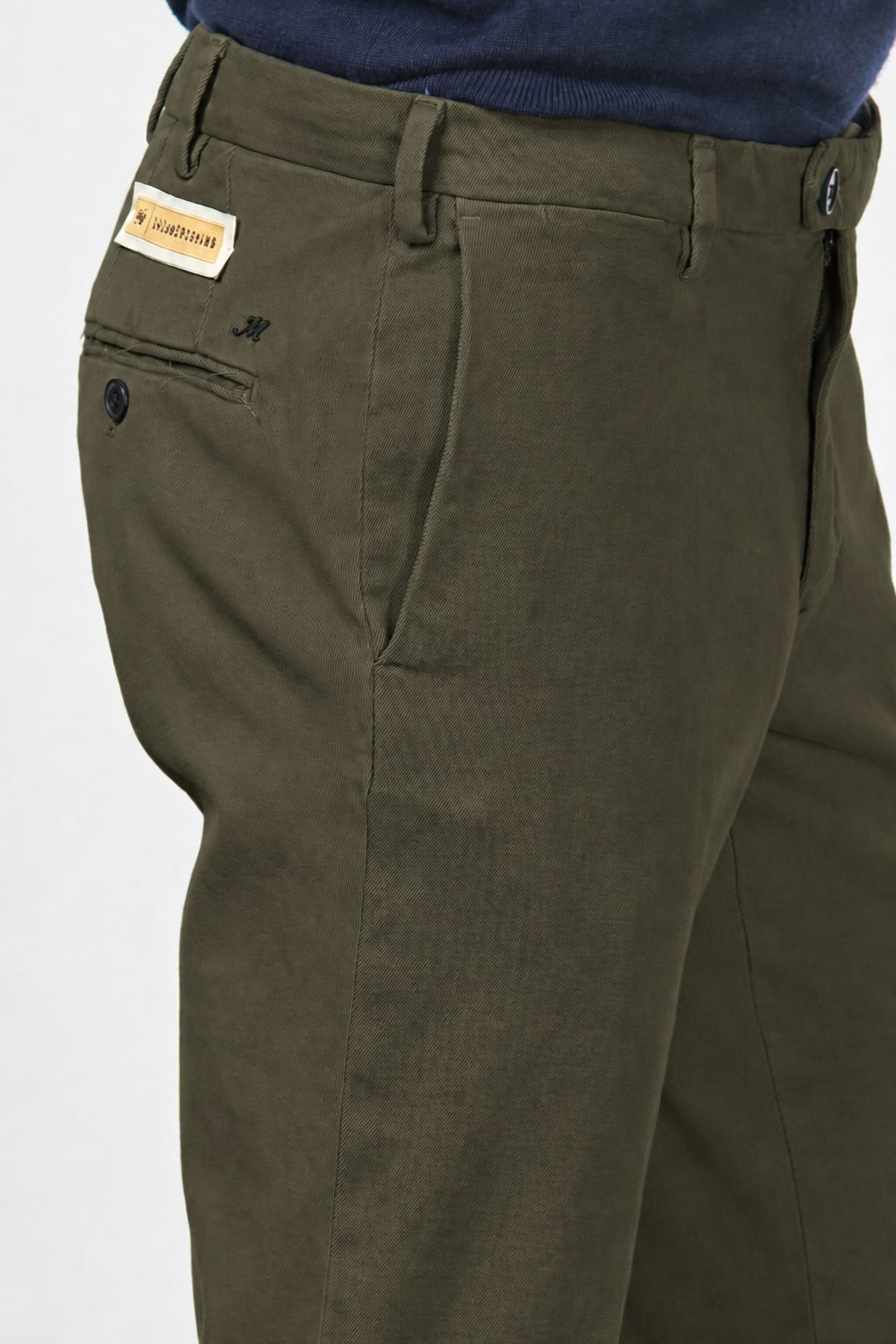 New York Chinohose für Herren aus Baumwoll- und Cashmere-Twill mit regular fit