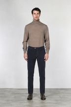 New York pantalone chino uomo in velluto 2000 righe stretch regular fit ①