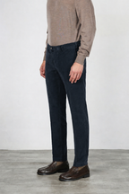 New York pantalone chino uomo in velluto 2000 righe stretch regular fit ①