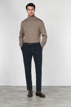 New York pantalone chino uomo in velluto 2000 righe stretch regular fit ①