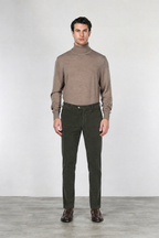 New York pantalone chino uomo in velluto 2000 righe stretch regular fit ①