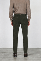 New York pantalone chino uomo in velluto 2000 righe stretch regular fit ①