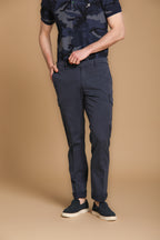 New York Cargo pantalone cargo uomo in twill di cotone e lyocell regular fit