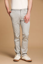 New York Summer pantalone chino uomo in twill di cotone regular fit