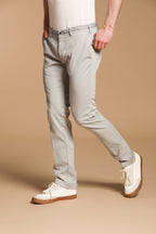 New York Summer pantalone chino uomo in twill di cotone regular fit