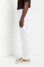 New York Icon Flex pantalone chino uomo in twill lino e cotone regular fit