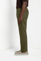 New York Icon Flex Hose Chino Herren aus Leinen- und Baumwolltwill regular fit
