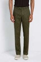 New York Icon Flex Hose Chino Herren aus Leinen- und Baumwolltwill regular fit