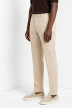 New York Icon Flex Hose Chino Herren aus Twill Leinen und Baumwolle regular fit