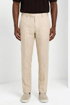New York Icon Flex Hose Chino Herren aus Twill Leinen und Baumwolle regular fit