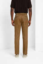 New York Icon Flex pantalone chino uomo in twill lino e cotone regular fit